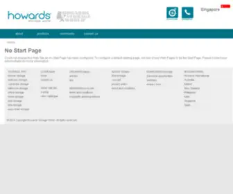 HSW.com.sg(Howards Storage World) Screenshot