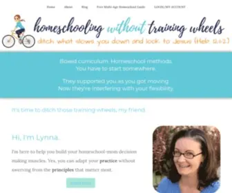 Hswotrainingwheels.com(Homeschooling without Training Wheels) Screenshot