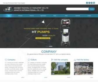 HT-Pump.com(HT, One-stop Professional Water Pump Supplier) Screenshot