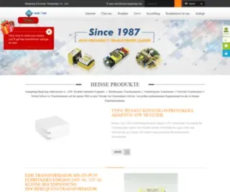 HT-Transformer.net(Hang Tung Electronic Technology Co) Screenshot