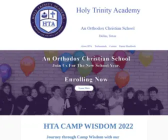 Htadallas.com(Holy Trinity Academy Dallas) Screenshot