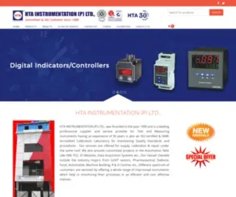 Htaipl.com(HTA Instrumentation (P) Ltd) Screenshot