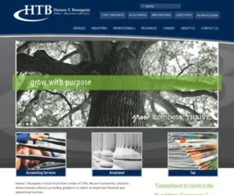 HTBcpa.com(Baton Rouge CPA) Screenshot