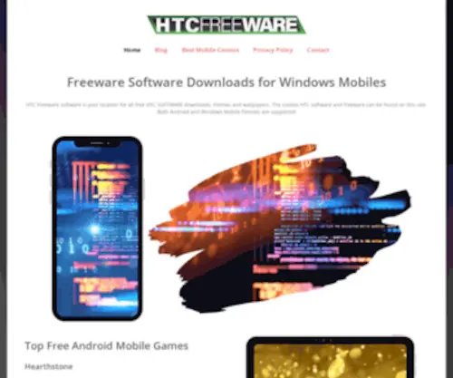 HTCfreeware.com Screenshot
