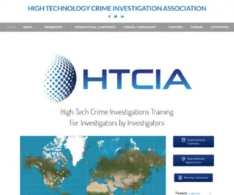 Htcia.org(For Investigators) Screenshot