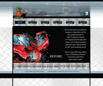 Htcollisioncenter.com(H&T Collision Center) Screenshot