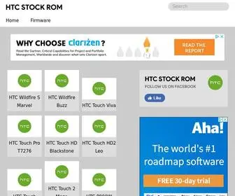HTCstockrom.com(HTC Stock ROM) Screenshot