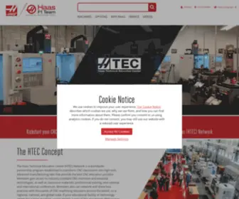 Htecnetwork.eu(Haas Technical Education Center) Screenshot