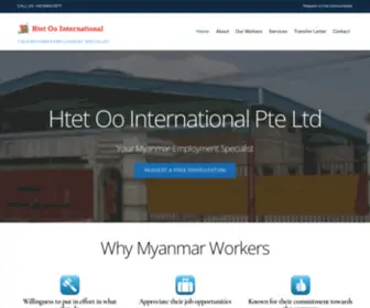 Htetoo.com.sg(Your Myanmar Employment Specialist) Screenshot