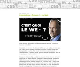 Hteumeuleu.com(Rémi Parmentier) Screenshot