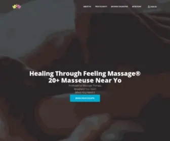 HTFspa.com(Healing Through Feeling) Screenshot