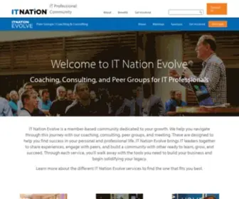 HTgpeergroups.com(IT Nation Evolve) Screenshot