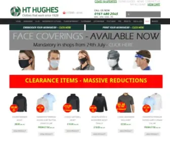 Hthughes.com(HT Hughes UK Workwear Supplier) Screenshot