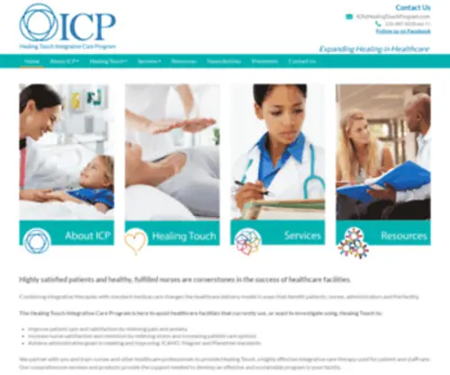 Hticp.com(Healing Touch Integrative Care Program) Screenshot