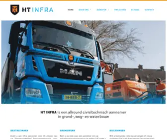 Htinfra.nl(HT Infra Nieuwerkerk aan den IJssel) Screenshot