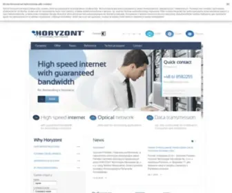 Hti.pl(Horyzont Technologie Internetowe) Screenshot