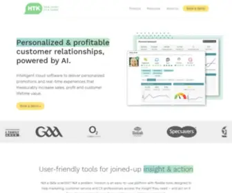 HTK.co.uk(Cloud software for profitable customer relationships) Screenshot