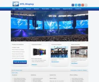 HTldisplay.com(Led Screen Display) Screenshot