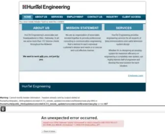 Htleng.com(HunTel Engineering) Screenshot