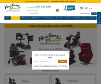 Htmia.com(HomeTown Mobility of Iowa) Screenshot