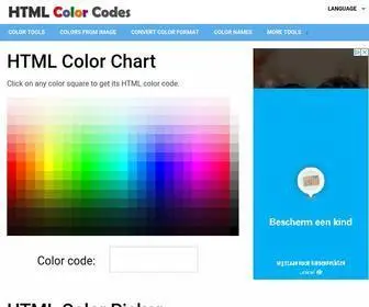 HTML-Color-Codes.info(HTML Color Codes) Screenshot