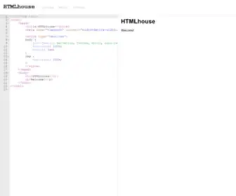HTML.house(HTML house) Screenshot