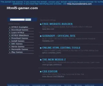 HTML5-Gamer.com(Free To Play HTML5 Games) Screenshot