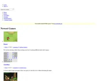 HTML5Gamers.com(HTML5 Games at) Screenshot