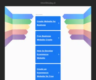 HTML5Today.it(Html5 blog) Screenshot