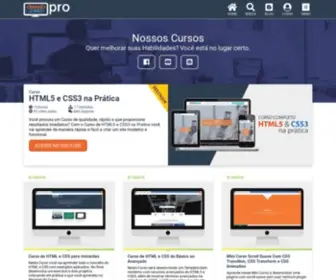 HTmlecsspro.com(HTML e CSS Pro) Screenshot