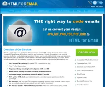 HTMlforemail.com(Pdf to html) Screenshot