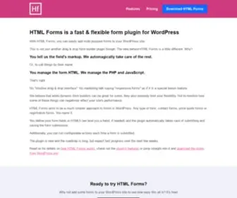HTMlformsplugin.com(HTML Forms) Screenshot