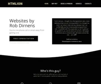 HTmlion.com(High Quality Website Development) Screenshot