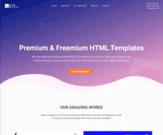 HTMlmate.com(Premium & Freemium HTML Templates) Screenshot