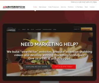 HTMlwebdesign.com(Ad Army Group Marketing Services) Screenshot