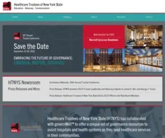 HTNYS.org(Healthcare Trustees of New York State) Screenshot
