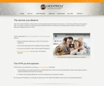 HTpbuilders.com(High Tech Pacific Builders) Screenshot