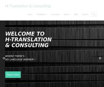 Htranslationandconsulting.com(H-Translation & Consulting) Screenshot