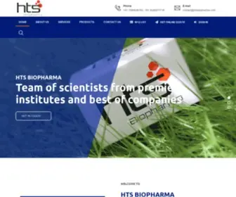 HTsbiopharma.com(HTS Biopharma) Screenshot