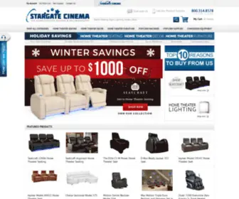 Htseating.com(Home Theater Seating) Screenshot