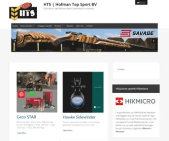 HTS.nl(Distributor wholesale import and export company) Screenshot