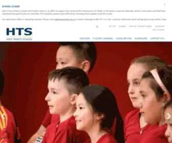 HTS.on.ca(Holy Trinity School) Screenshot