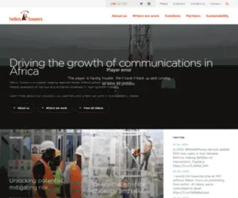 Httanzania.com(Helios Towers) Screenshot