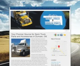 HTtparts.net(Semi Truck Parts Duncan OK) Screenshot