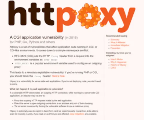 HTtpoxy.org(HTtpoxy) Screenshot