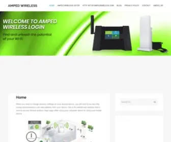 HTTpsetupampedwireless.com(Amped Wireless) Screenshot