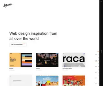 HTTPster.net(Website Design Inspiration) Screenshot
