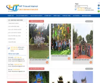 HTtravelhanoi.com(HT TRAVEL HANOI) Screenshot