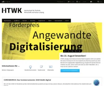 HTWK-Leipzig.de(HTWK Leipzig) Screenshot