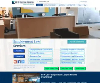 HTwlaw.ca(Employment Lawyer) Screenshot